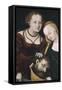 Judith with Head of Holofernes-Lucas Cranach Elder-Framed Stretched Canvas