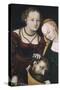 Judith with Head of Holofernes-Lucas Cranach Elder-Stretched Canvas