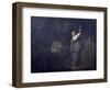 Judith with Head of Holofernesm-Bernardo Cavallino-Framed Giclee Print