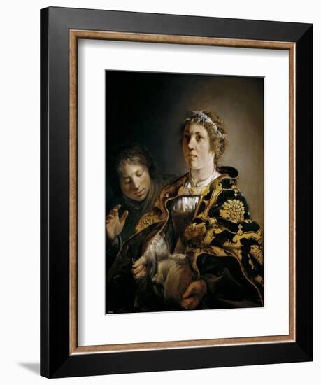 Judith with the Head of Holofernes, 1636-Salomon de Bray-Framed Giclee Print