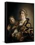 Judith with the Head of Holofernes, 1636-Salomon de Bray-Framed Stretched Canvas