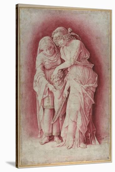 Judith with the Head of Holofernes, after Andrea Mantegna-Andrea Mantegna-Stretched Canvas