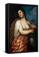 Judith with the Head of Holofernes, before 1636-Padovanino-Framed Stretched Canvas
