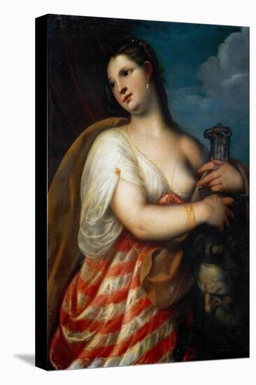 Judith with the Head of Holofernes, before 1636-Padovanino-Stretched Canvas