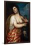 Judith with the Head of Holofernes, before 1636-Padovanino-Framed Giclee Print