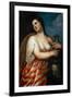 Judith with the Head of Holofernes, before 1636-Padovanino-Framed Giclee Print