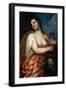 Judith with the Head of Holofernes, before 1636-Padovanino-Framed Giclee Print