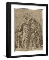 Judith with the Head of Holofernes, C. 1479-1500-Andrea Mantegna-Framed Giclee Print