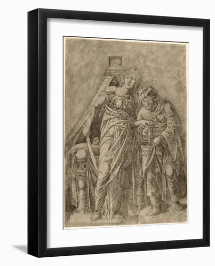 Judith with the Head of Holofernes, C. 1479-1500-Andrea Mantegna-Framed Giclee Print