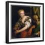 Judith with the Head of Holofernes, C. 1580-Paolo Veronese-Framed Giclee Print