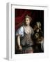 Judith with the Head of Holofernes, C.1600 (Oil on Wood)-Fede Galizia-Framed Giclee Print