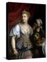 Judith with the Head of Holofernes, C.1600 (Oil on Wood)-Fede Galizia-Stretched Canvas