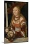 Judith with the Head of Holofernes, Ca 1530-Lucas Cranach the Elder-Mounted Giclee Print