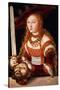 Judith with the Head of Holofernes, circa 1530-Lucas Cranach the Elder-Stretched Canvas