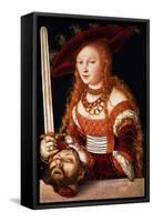 Judith with the Head of Holofernes, circa 1530-Lucas Cranach the Elder-Framed Stretched Canvas