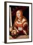 Judith with the Head of Holofernes, circa 1530-Lucas Cranach the Elder-Framed Giclee Print