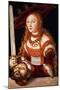 Judith with the Head of Holofernes, circa 1530-Lucas Cranach the Elder-Mounted Giclee Print