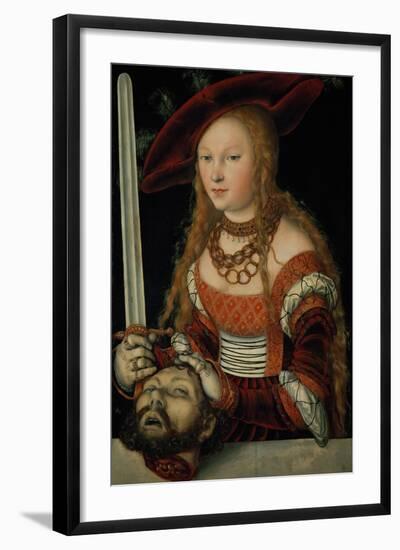 Judith with the Head of Holofernes-Lucas Cranach the Elder-Framed Giclee Print