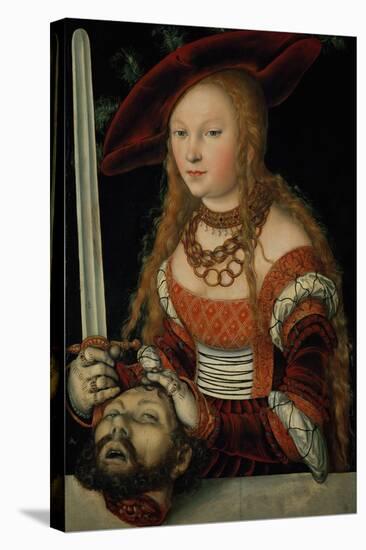 Judith with the Head of Holofernes-Lucas Cranach the Elder-Stretched Canvas