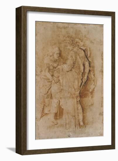 Judith with the Head of Holofernes-Andrea Mantegna-Framed Art Print