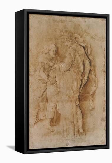 Judith with the Head of Holofernes-Andrea Mantegna-Framed Stretched Canvas