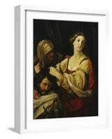 Judith with the Head of Holofernes-Elisabetta Sirani-Framed Giclee Print