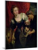 Judith with the Head of Holofernes-Peter Paul Rubens-Mounted Giclee Print