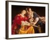 Judith with the Head of Holofernes-Orazio Gentileschi-Framed Giclee Print