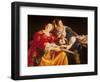 Judith with the Head of Holofernes-Orazio Gentileschi-Framed Giclee Print