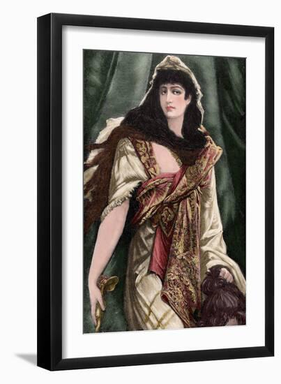 Judith with the Head of Holofernes-null-Framed Giclee Print