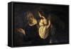 Judith with the Head of Holofernes-Gerard Seghers-Framed Stretched Canvas