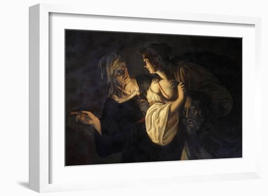 Judith with the Head of Holofernes-Gerard Seghers-Framed Giclee Print