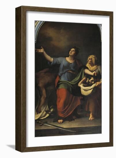 Judith with the Head of Holofernes-Vincenzo Camuccini-Framed Giclee Print