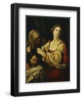 Judith with the Head of Holofernes-Elisabetta Sirani-Framed Premium Giclee Print