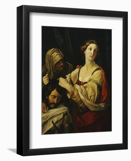 Judith with the Head of Holofernes-Elisabetta Sirani-Framed Premium Giclee Print