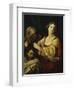 Judith with the Head of Holofernes-Elisabetta Sirani-Framed Premium Giclee Print