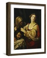 Judith with the Head of Holofernes-Elisabetta Sirani-Framed Giclee Print