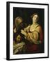 Judith with the Head of Holofernes-Elisabetta Sirani-Framed Giclee Print