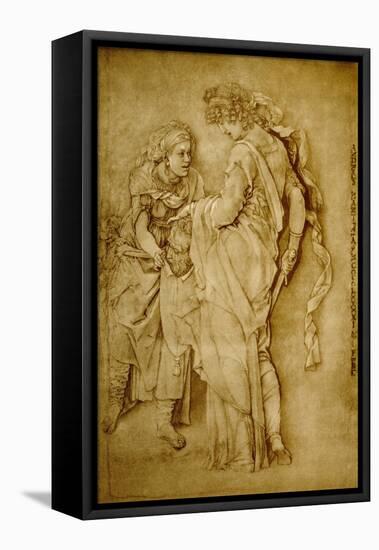 Judith with the Head of Holofernes-Andrea Mantegna-Framed Stretched Canvas