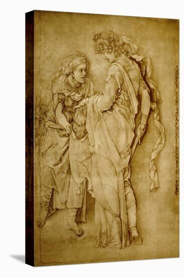 Judith with the Head of Holofernes-Andrea Mantegna-Stretched Canvas