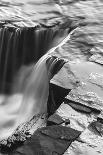 Canada, Ontario. Black and White Image Detail of Kakabeka Falls-Judith Zimmerman-Photographic Print