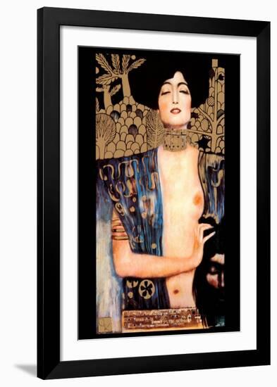 Judith-Gustav Klimt-Framed Art Print