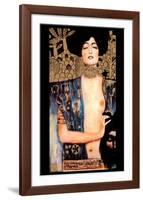 Judith-Gustav Klimt-Framed Art Print