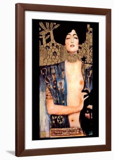 Judith-Gustav Klimt-Framed Art Print