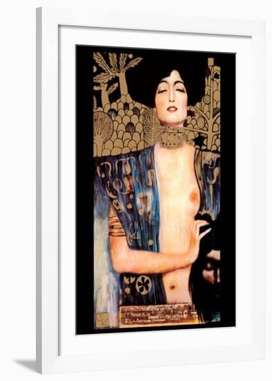 Judith-Gustav Klimt-Framed Art Print