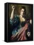 Judith-Valentin de Boulogne-Framed Stretched Canvas