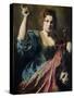 Judith-Valentin de Boulogne-Stretched Canvas