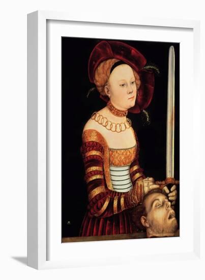 Judith-Lucas Cranach the Elder-Framed Giclee Print