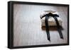 Judo Gi With Copy Space-null-Framed Poster