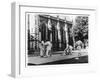 Judo Is Practised in the 'Quad' at Oxford-Henry Grant-Framed Photographic Print